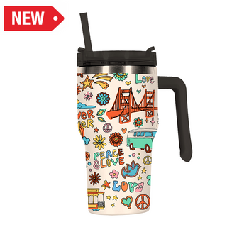 Sf Tumbler Flowers Power (20Oz)