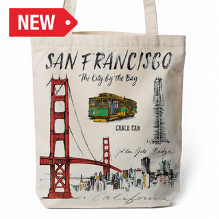 Sf Tote Bag Pencil
