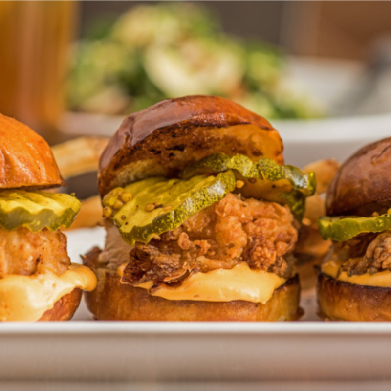 Fried Chicken Sliders Main Image