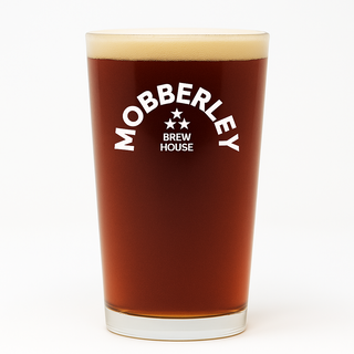 Mobberley Brewhouse Conical Pint Glass