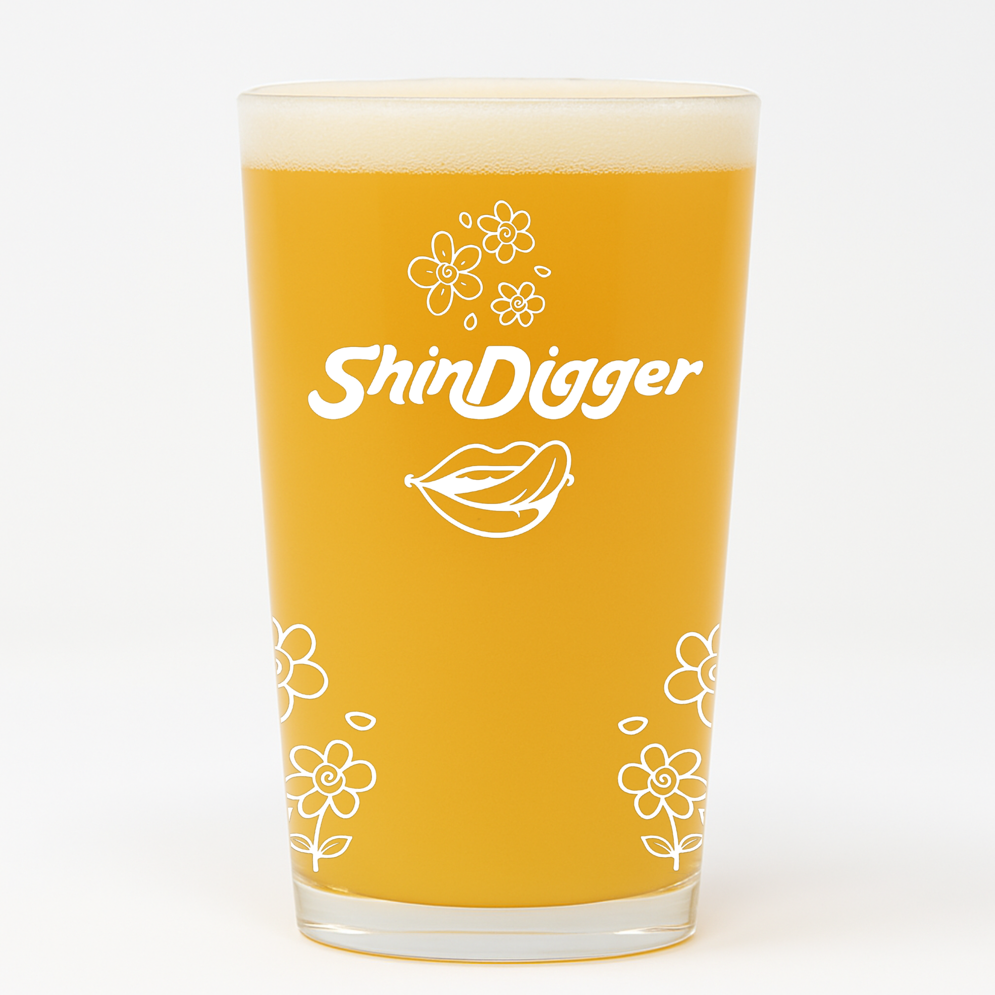 Shindigger Conical Pint Glass