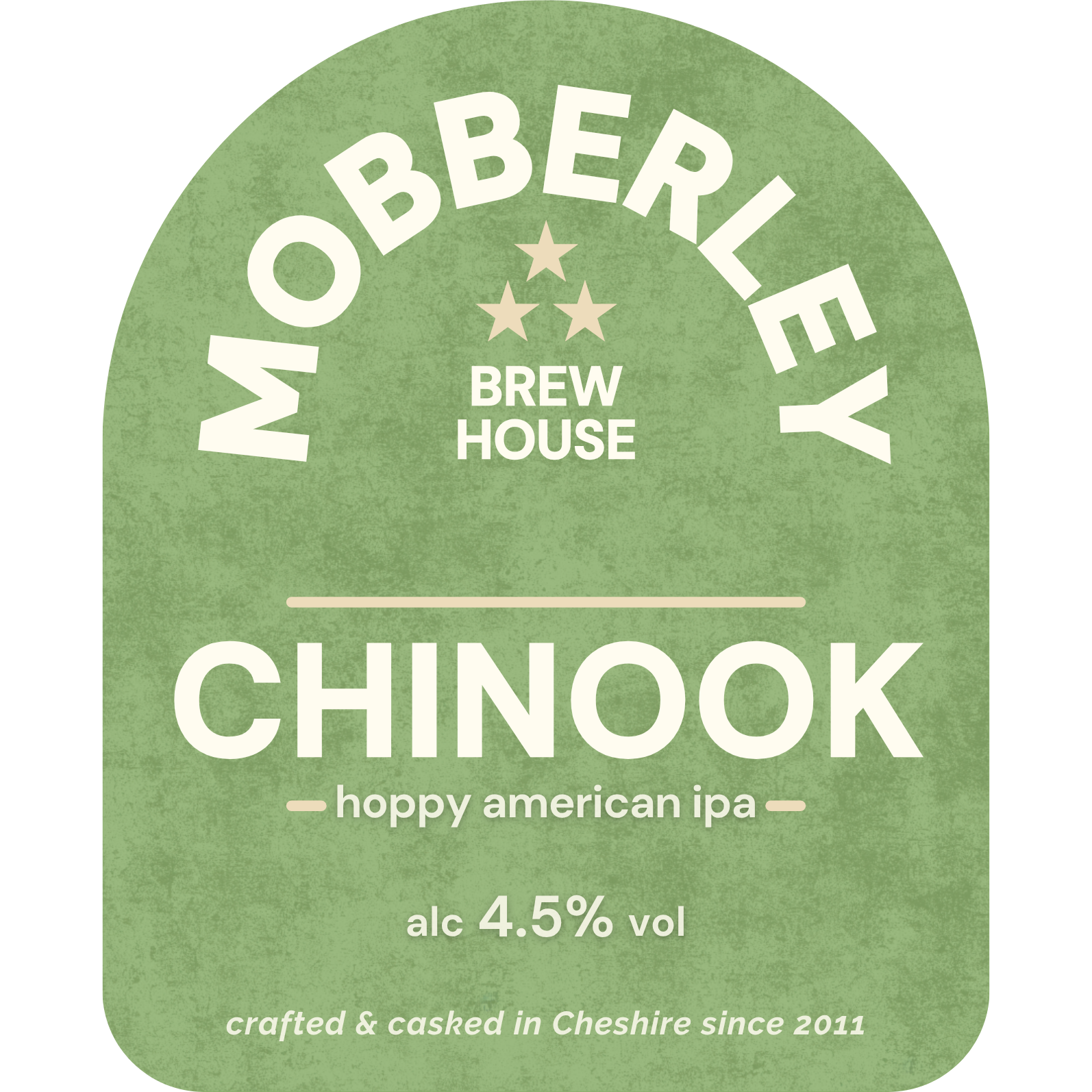 Mobberley Brewhouse - Chinook IPA [CASK]