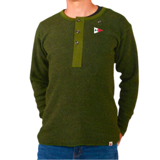 Alpine Green Stanfield with Burgee