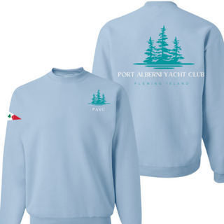 Light Blue Crewneck with Burgee