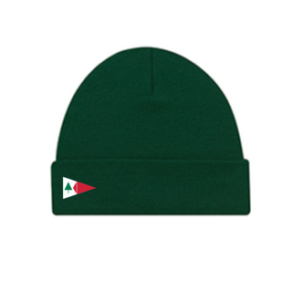 Green Forest Toque with Burgee