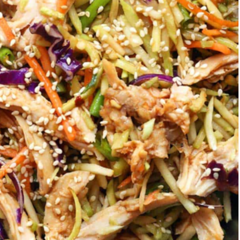 Chicken and Cabbage Salad Bowl w/Sesame Dressing Main Image