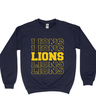 Lionss - Navy Sweatshirt  Image