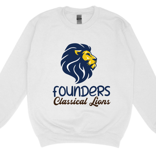 Founders Classical Lions- White Sweatshirt  Image