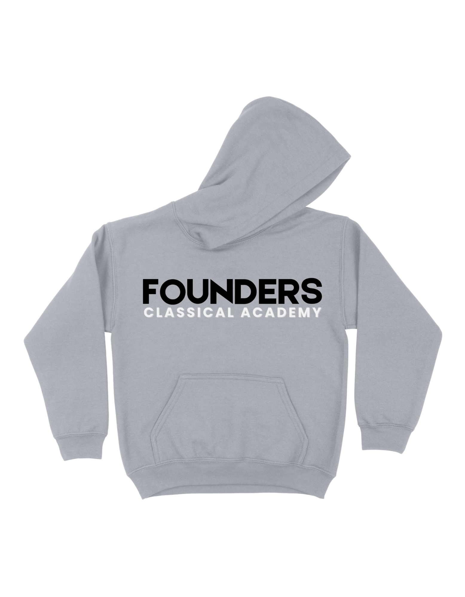 Founders Classical Academy - Black Hoodie  Large Image