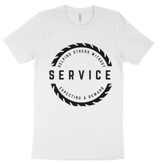 Service - White Short Sleeve 