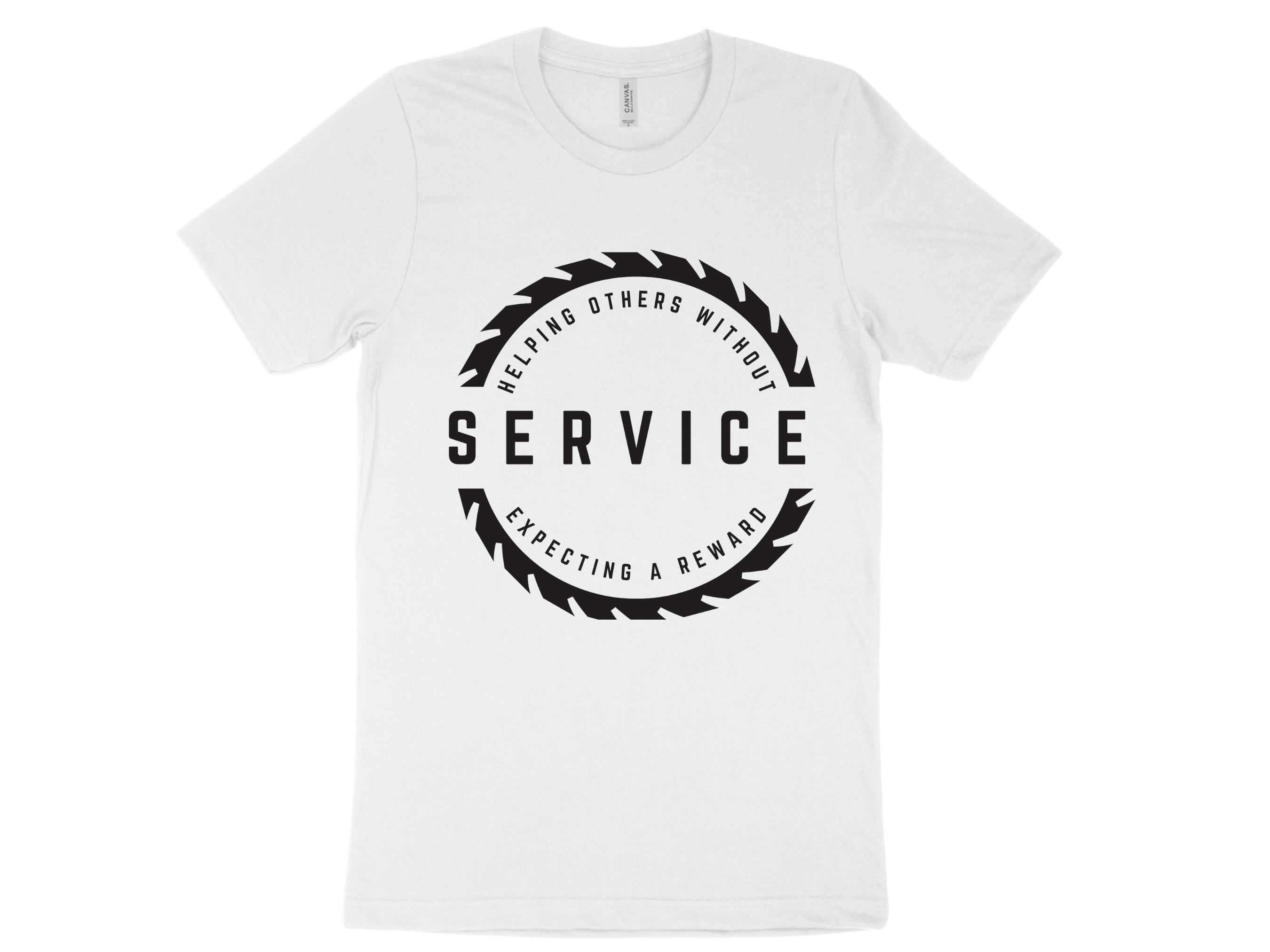 Service - White Short Sleeve  Large Image
