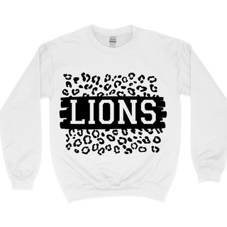 Lions - White Sweatshirt  Image