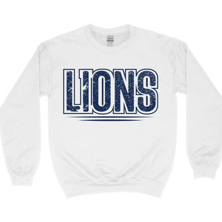 -_Lions_- White Sweatshirt  Image