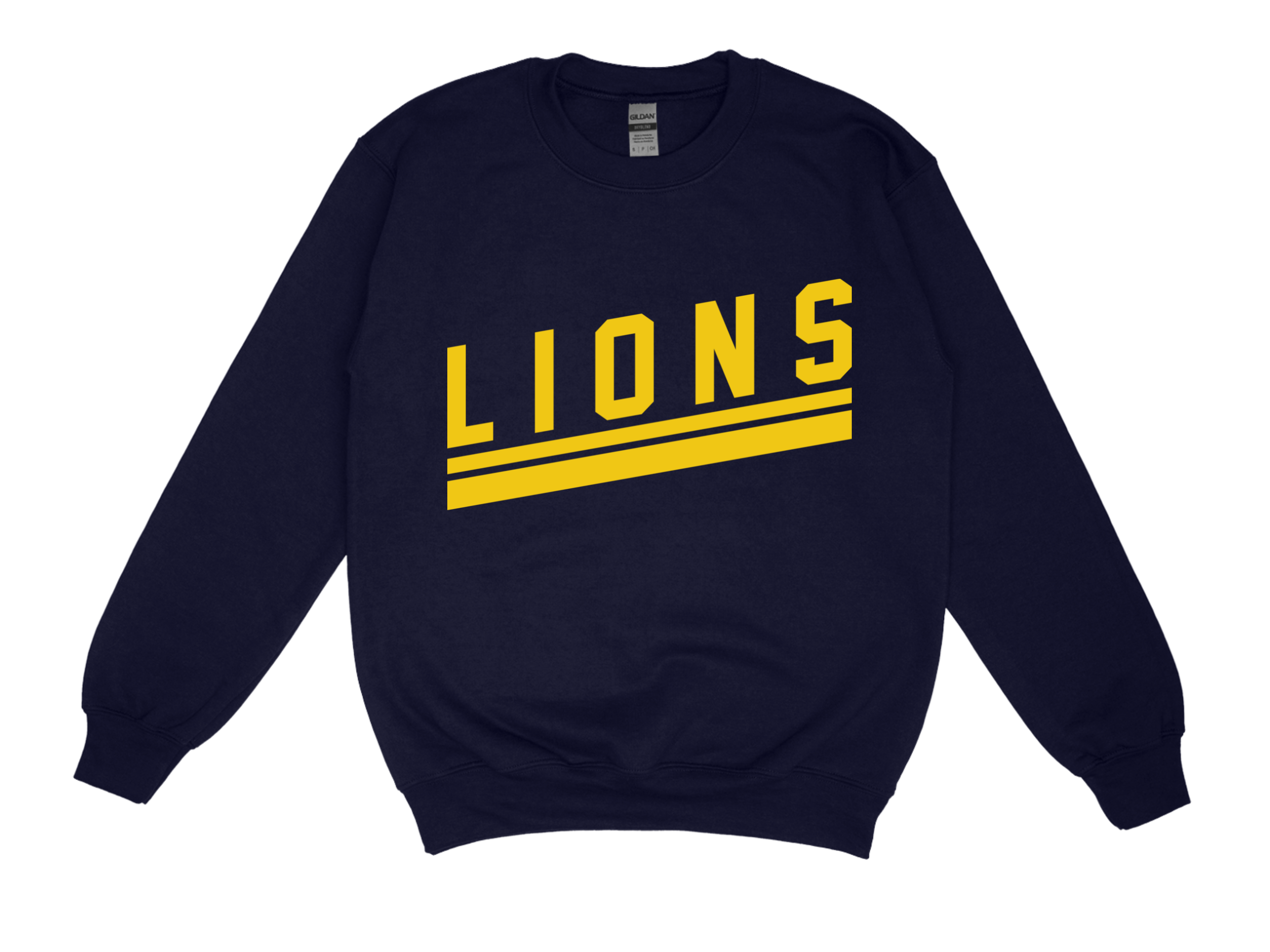 Lions_ - Navy Sweatshirt Large Image