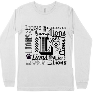 LiOns - White Long Sleeve 