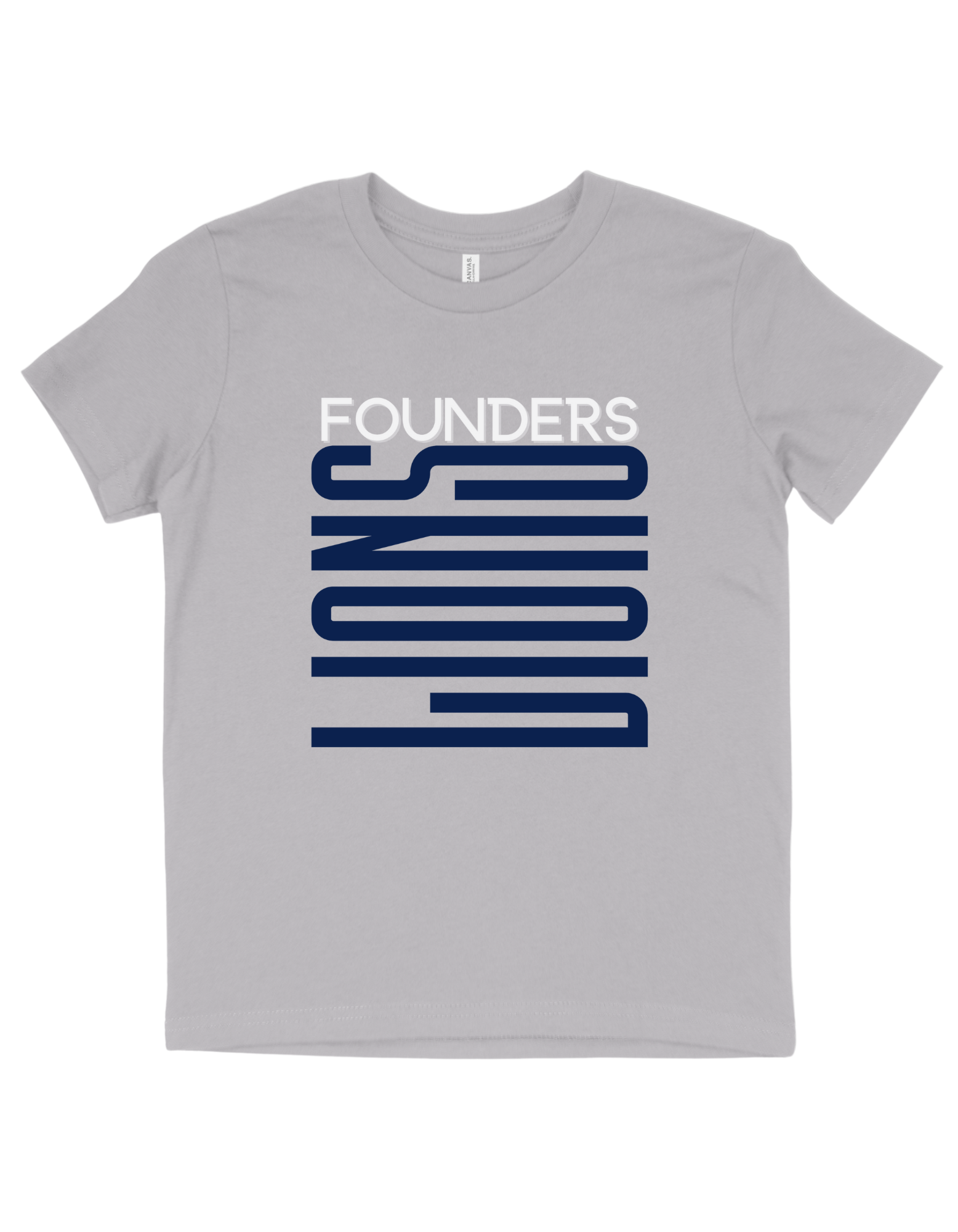 Founders Lions - Athletic Heather Large Image