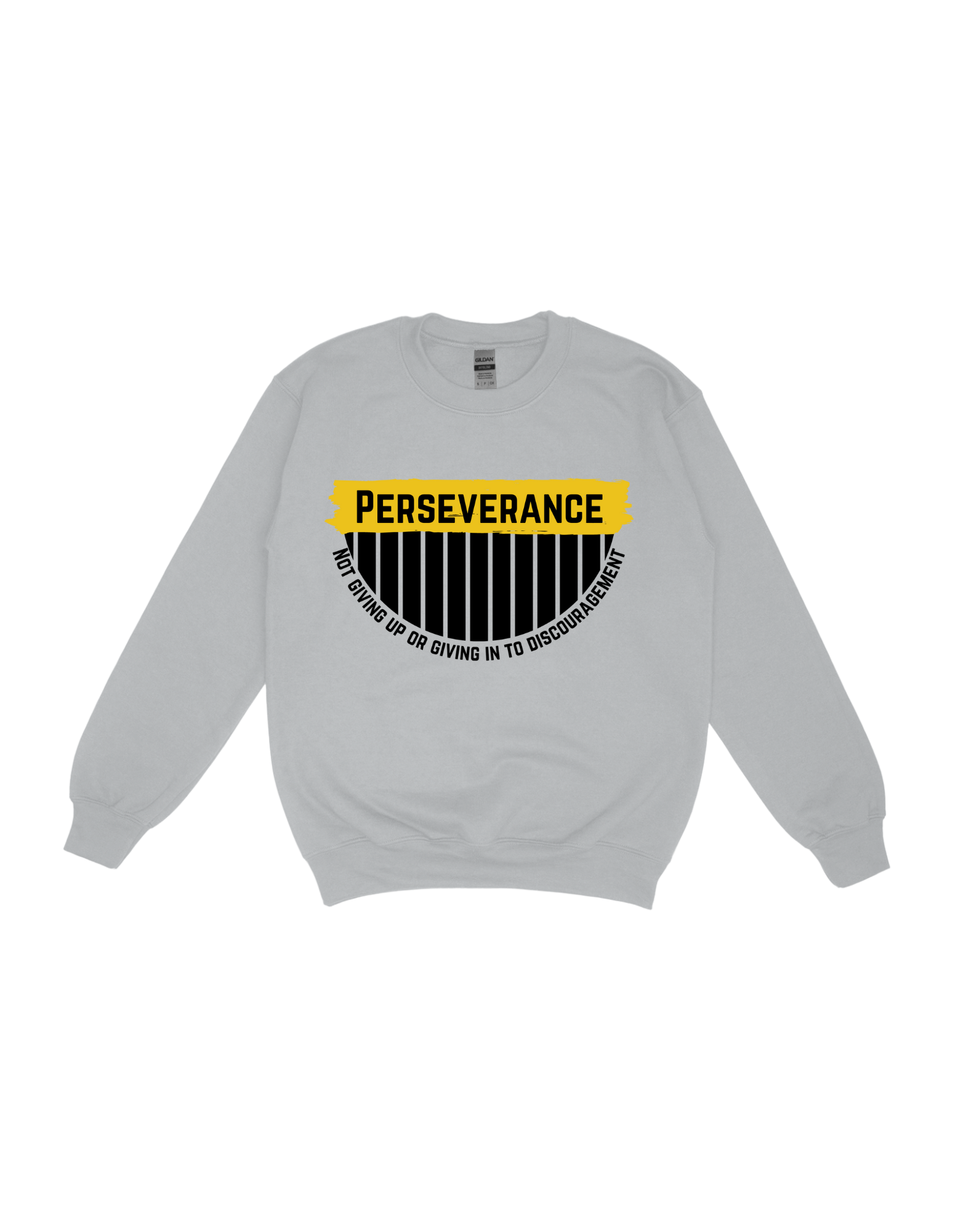 Perseverance - Sport Gray Sweatshirt  Large Image