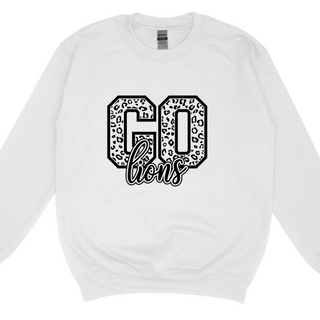 Go Lions- White Sweatshirt Image