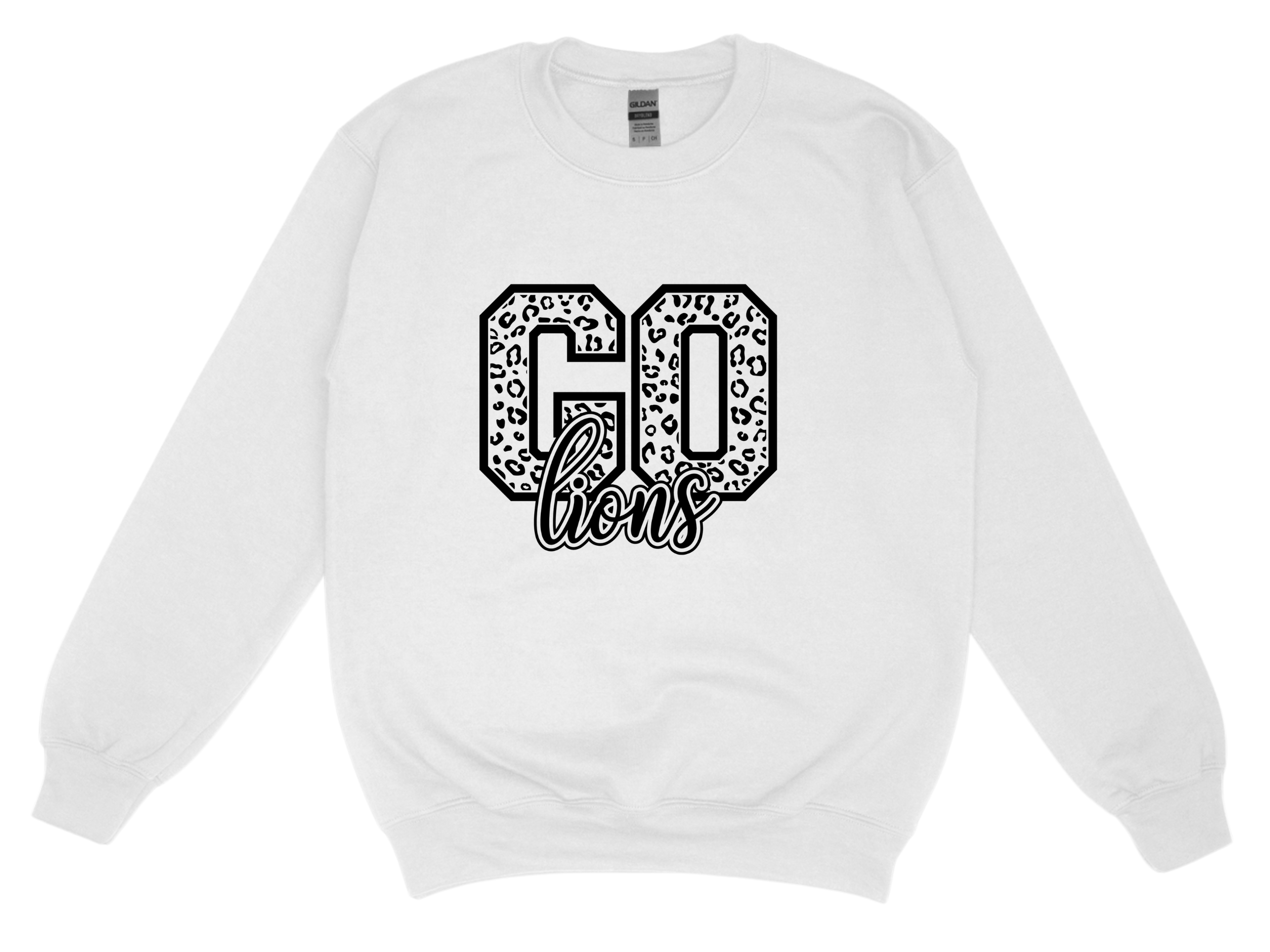 Go Lions- White Sweatshirt Large Image