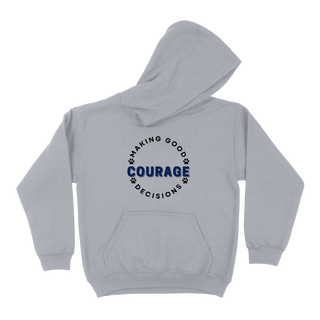Courage - Sport Gray Hoodie  Image
