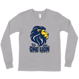 We are one lion - Athletic Heather Long Sleeve
