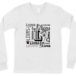 Lion(s) - White Long Sleeve 