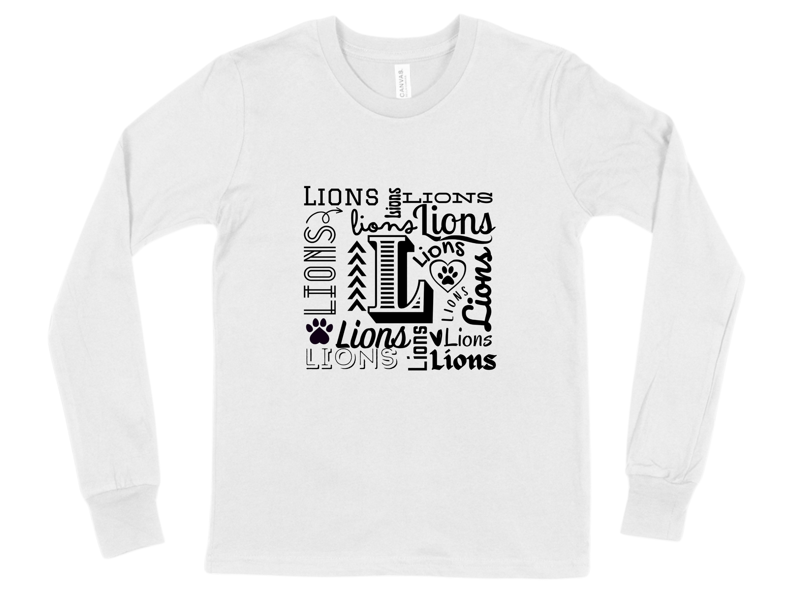 Lion(s) - White Long Sleeve  Large Image
