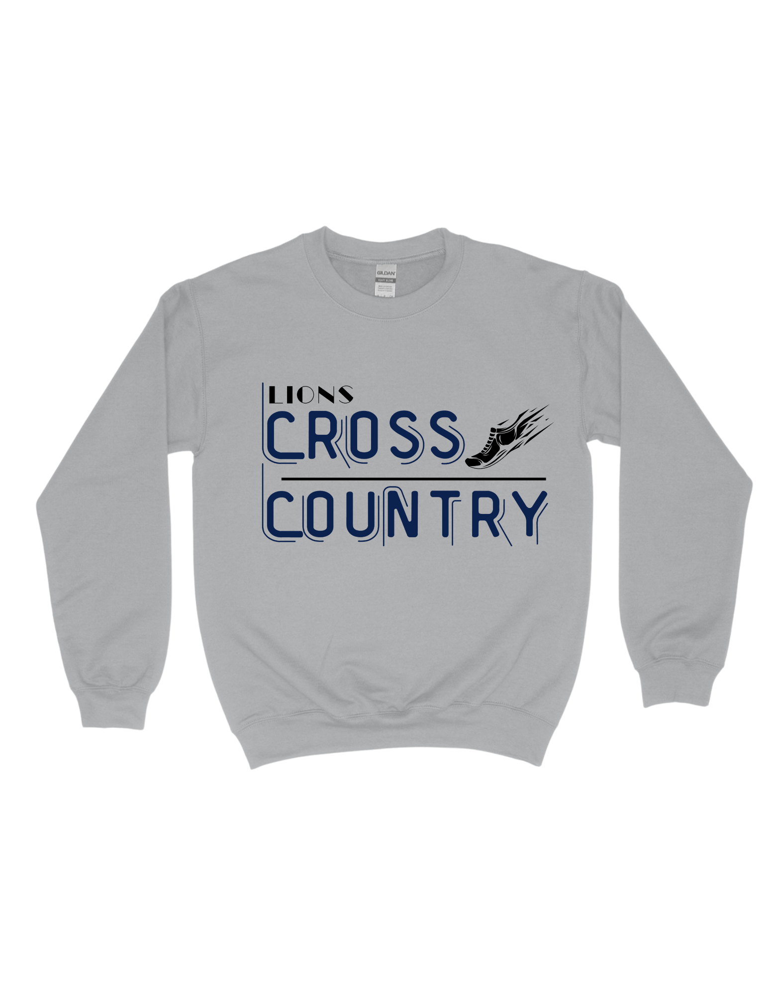 Cross Country - Sport Gray Sweatshirt  Large Image