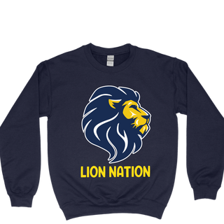 Lion Nation - Navy Sweatshirt 