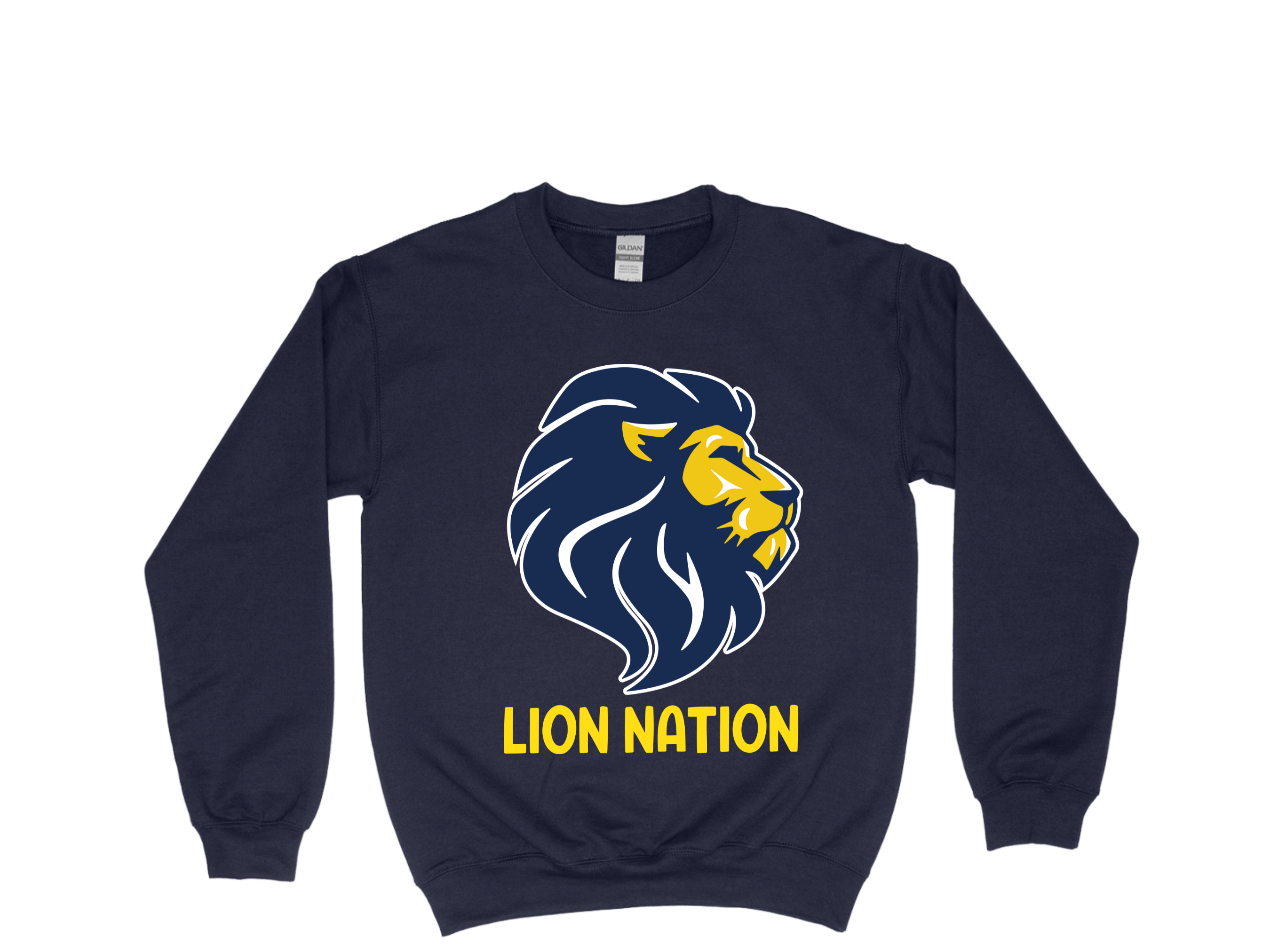 Lion Nation - Navy Sweatshirt  Large Image