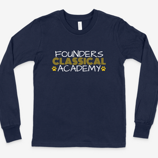 Founders Classical Academy  - Navy Long Sleeve 