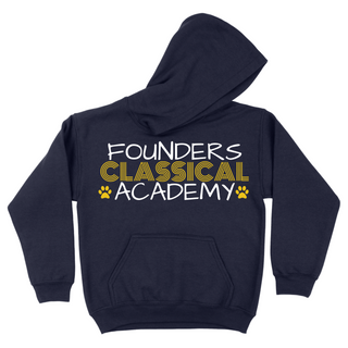 Founders Classical Academy  - Navy Hoodie