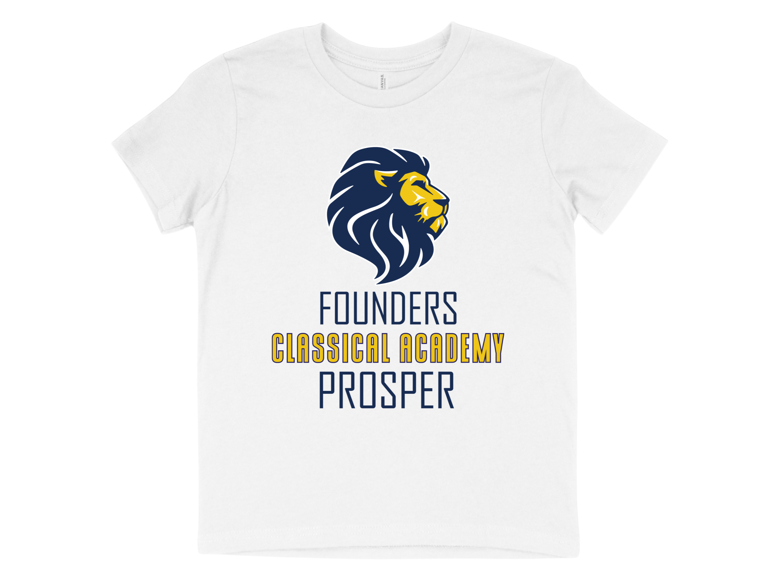 Founders Classical Academy Prosper - White  Large Image