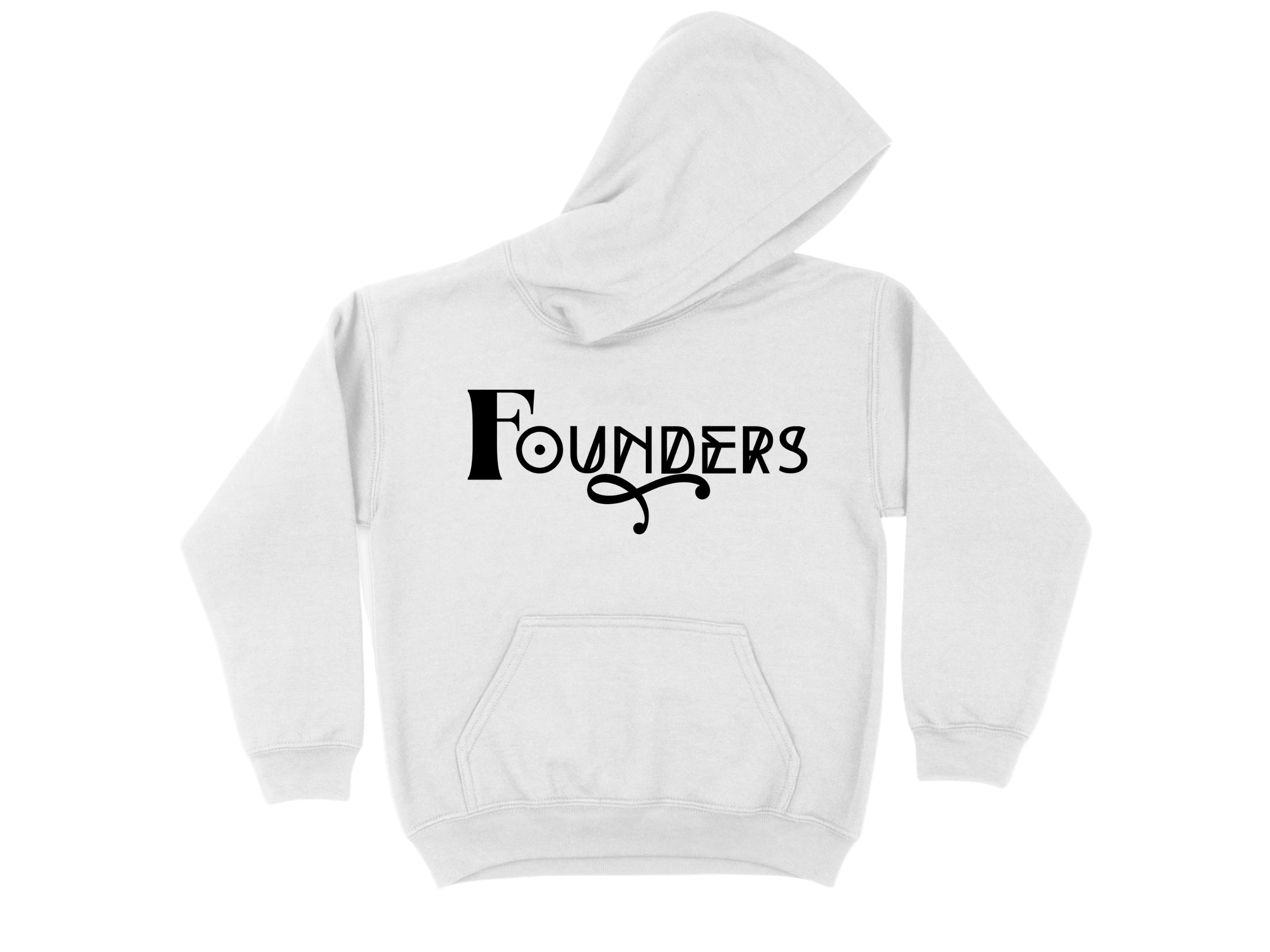 Founders ~ White Hoodie  Large Image