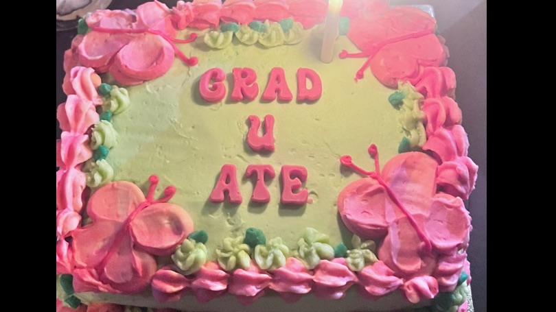 Custom Graduation Cake