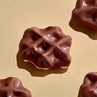 Mini boterwafel chocolade (400g)