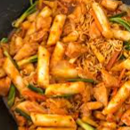 Dak Galbi (닭갈비) – spicy stir-fried chicken