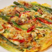 Pajeon (해물파전) – seafood pancake