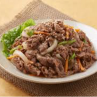 Bulgogi (불고기) – marinated beef