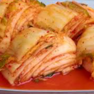 Kimchi (김치) – fermented cabbage
