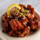 Dakgangjeong (닭강정) – crispy sweet & spicy chicken