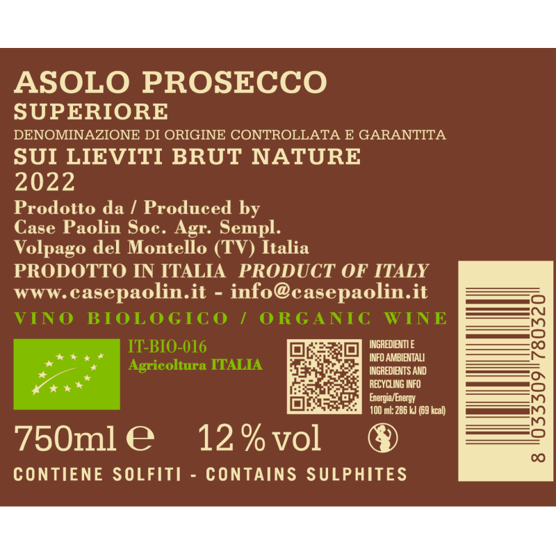PAO03-CASE PAOLIN-ASOLO PROSECCO Superiore DOCG Brut