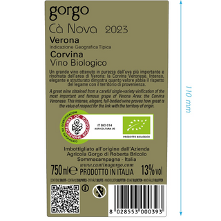 GOR004-GORGO-CA’ NOVA CORVINA VERONA  IGT 