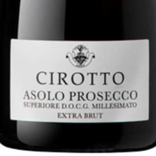 CIR003-CIROTTO-ASOLO PROSECCO  SUP. DOCG  EXTRA BRUT 