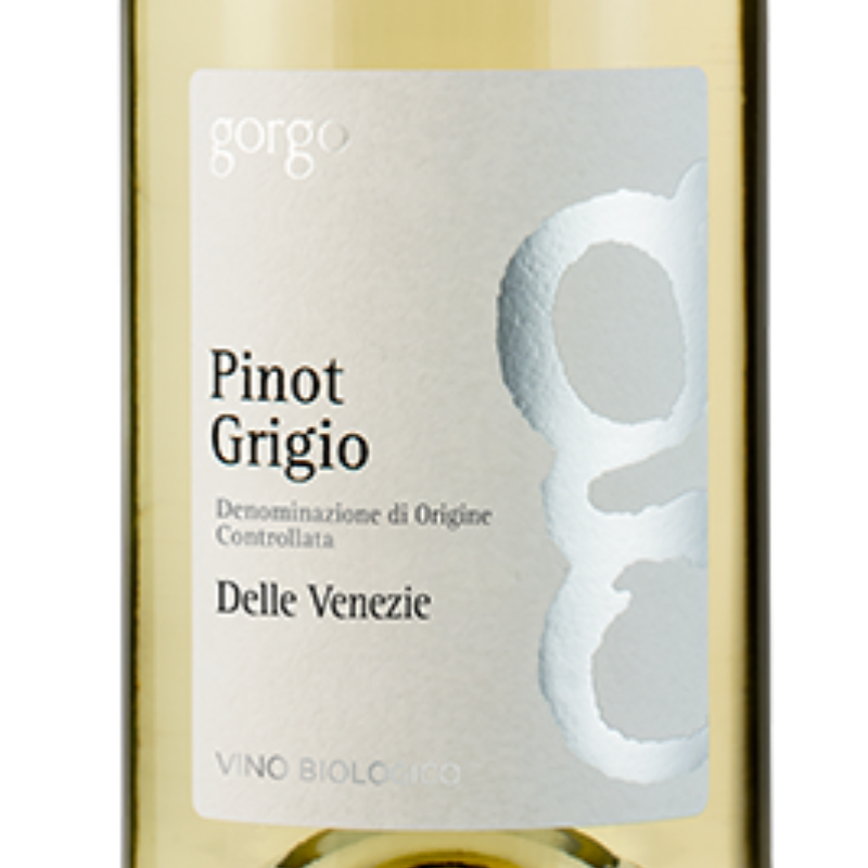 GOR001-GORGO-Pinot Grigio delle Venezie D.O.C. ORGANIC