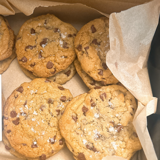 Chocolate Chip Cookies with Sea Salt- Dozen