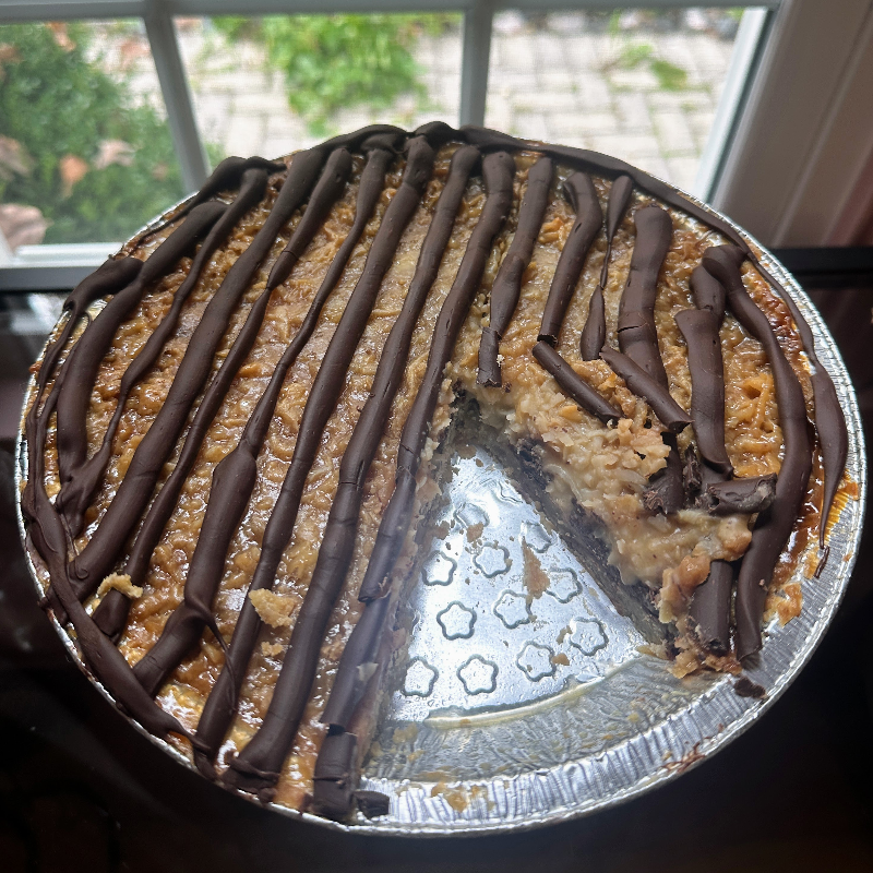 Samoas Cookie Pie