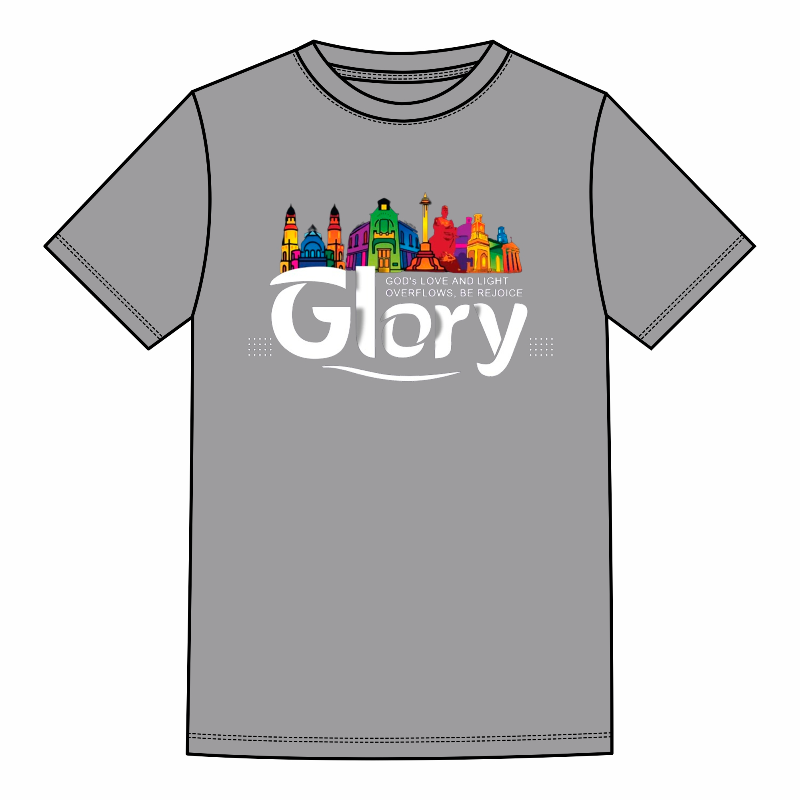 Kaos Warna Sport Grey