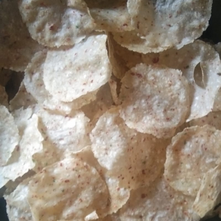 Batata papad (उपवासाचे बटाटा पापड) 