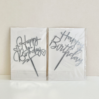 沒有寫字的普通生日牌蠟燭 (具體款式隨機）